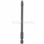 Бита для электроинструмента KRAFTOOL X-Drive Pozidrive E 1/4", PZ2, 100мм, 1шт. (26123-2-100-1)