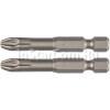 Биты для электроинструмента KRAFTOOL X-Drive Phillips E 1/4", PH1, 50мм, 2шт. (26121-1-50-2)