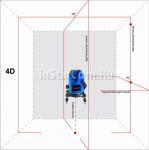 Лазерный уровень (нивелир) INSTRUMAX Mark 4D 